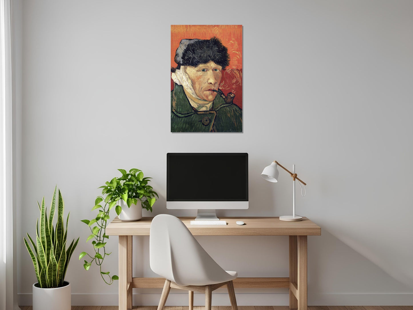 Autorretrato con oreja cortada - Vincent van Gogh