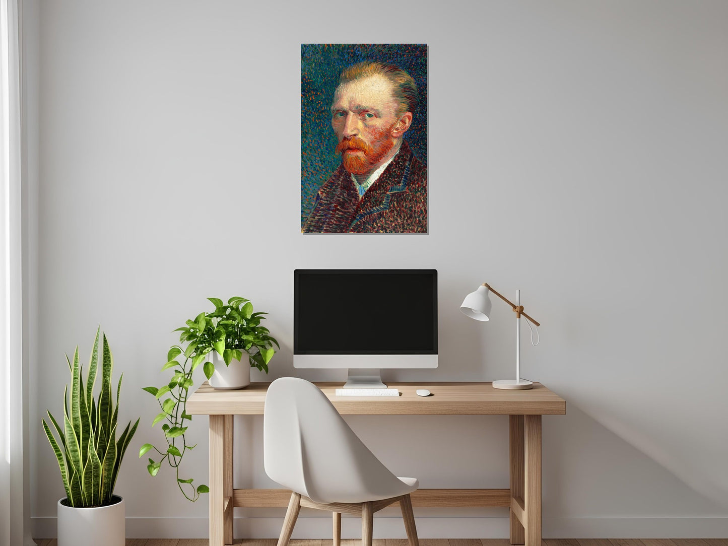 Autorretrato de Vincent van Gogh de 1889 - Vincent van Gogh