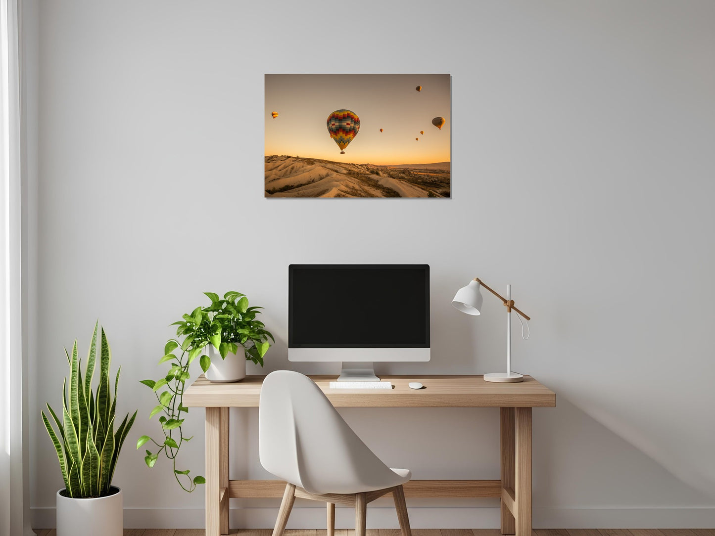 Globos sobre el desierto