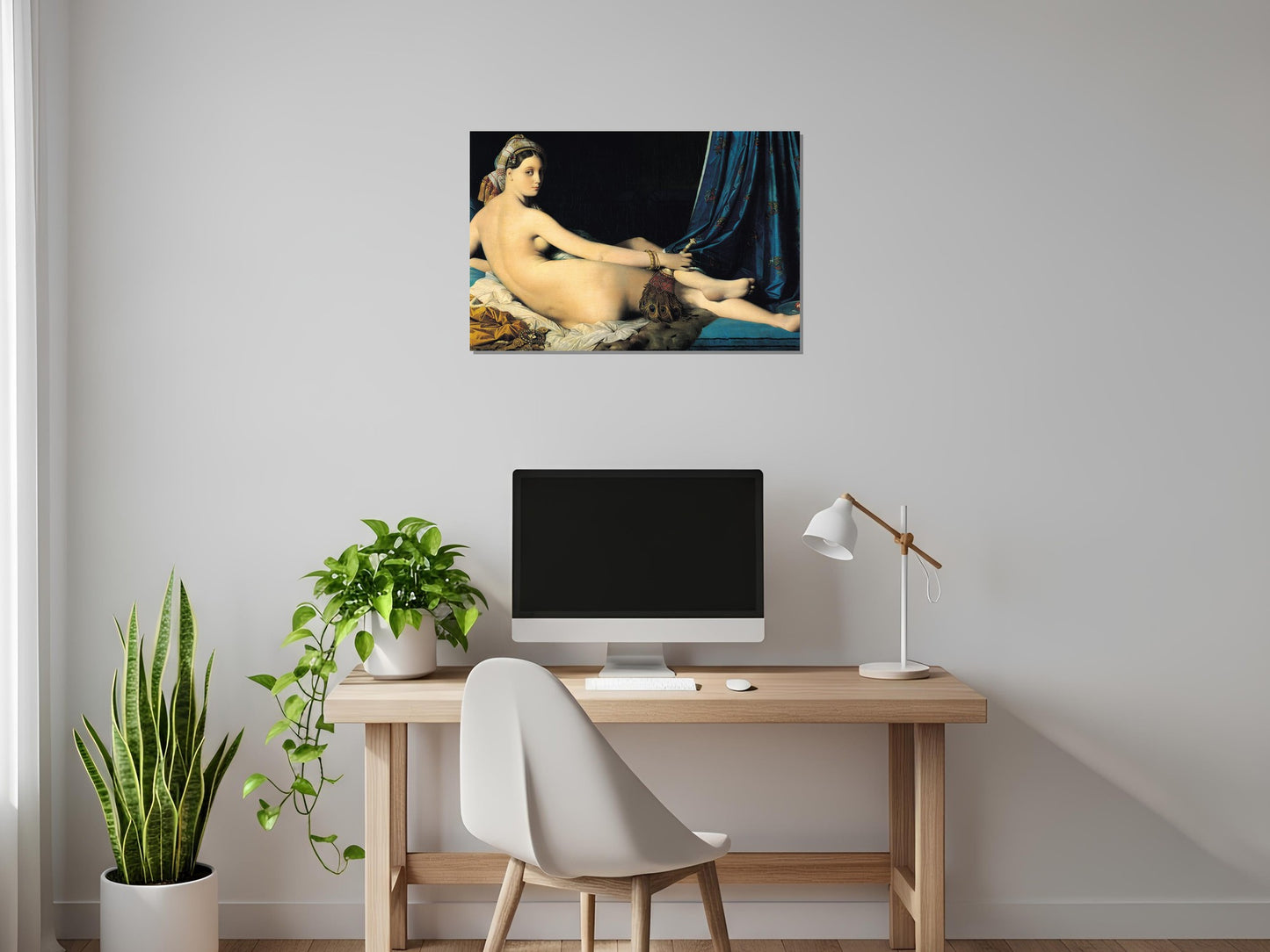 Grande Odalisque - Jean Auguste Dominique