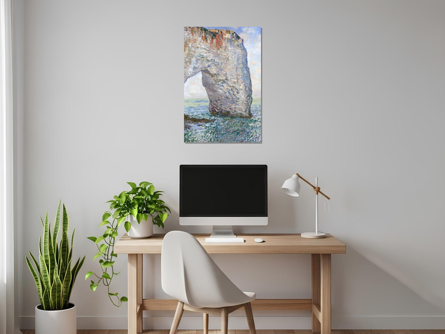 La Manneporte cerca de Ëtretat - Claude Monet