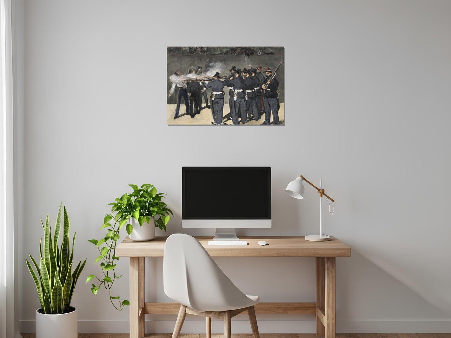 La ejecución del emperador Maximiliano - Edouard Manet