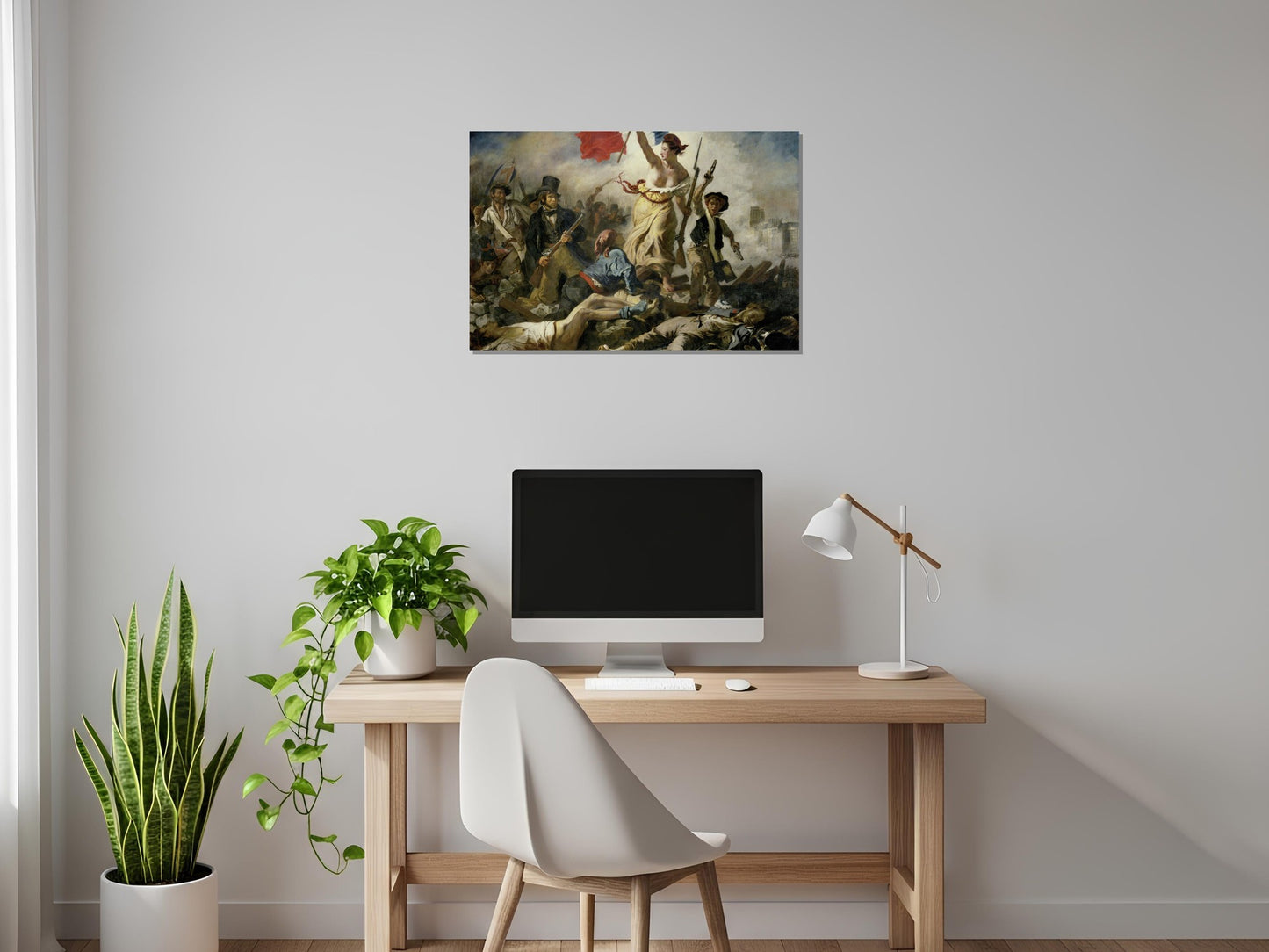 La libertad guiando al pueblo - Eugène Delacroix