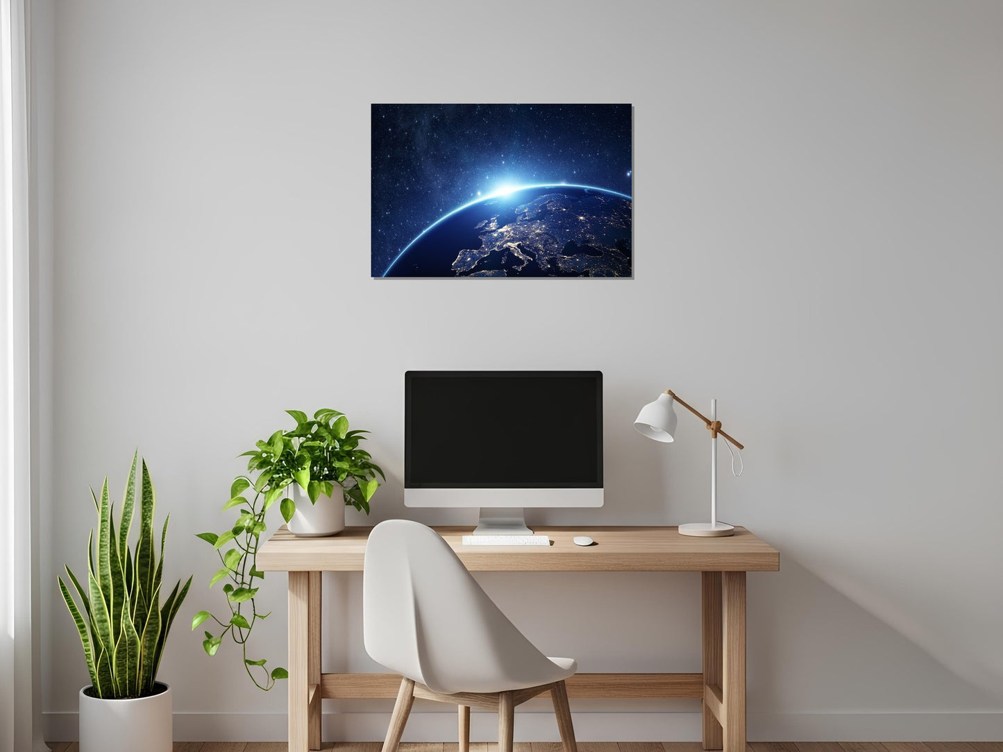 Cuadro metálico decorativo para interiores
