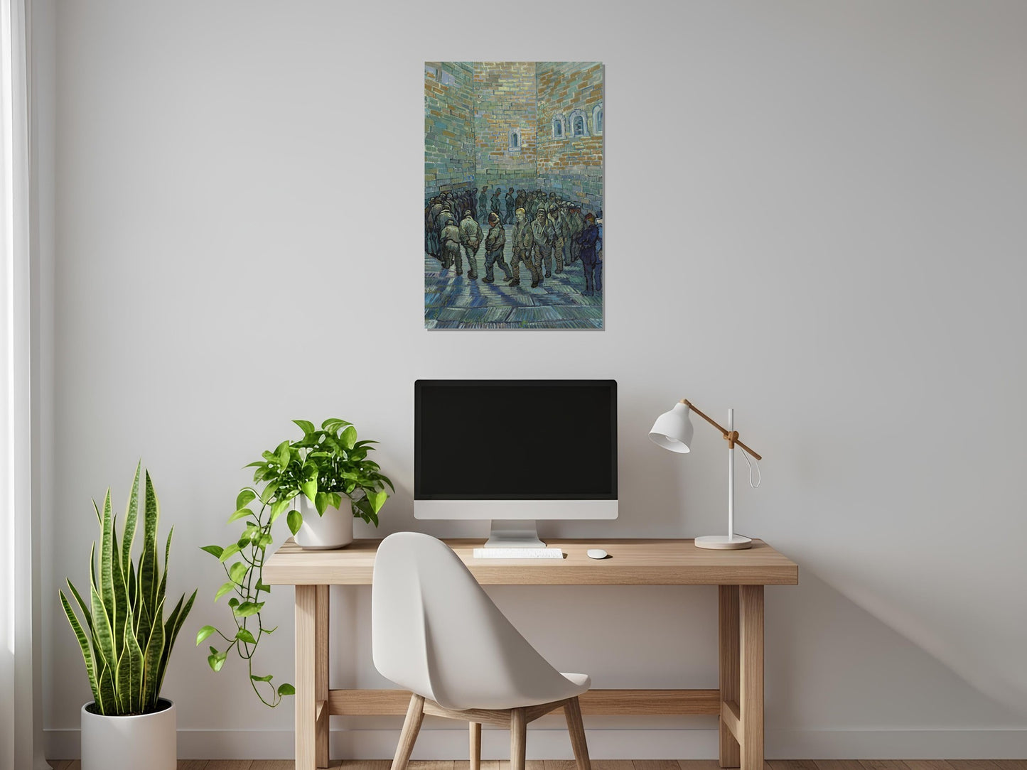 Presos haciendo ejercicio - Vincent van Gogh