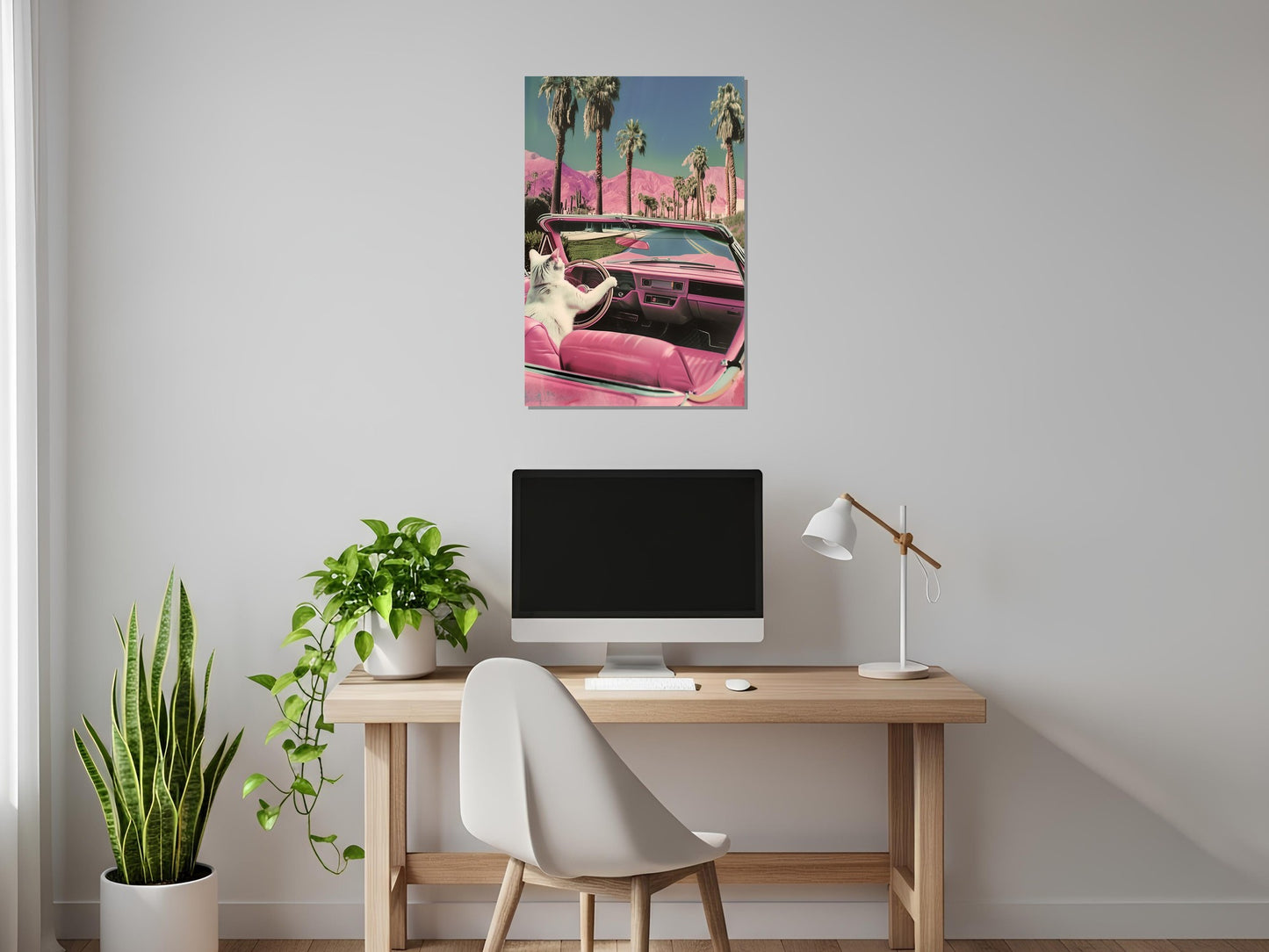 Cuadro metálico decorativo para interiores