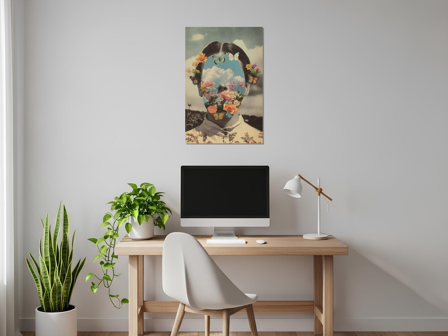 Cuadro metálico decorativo para interiores