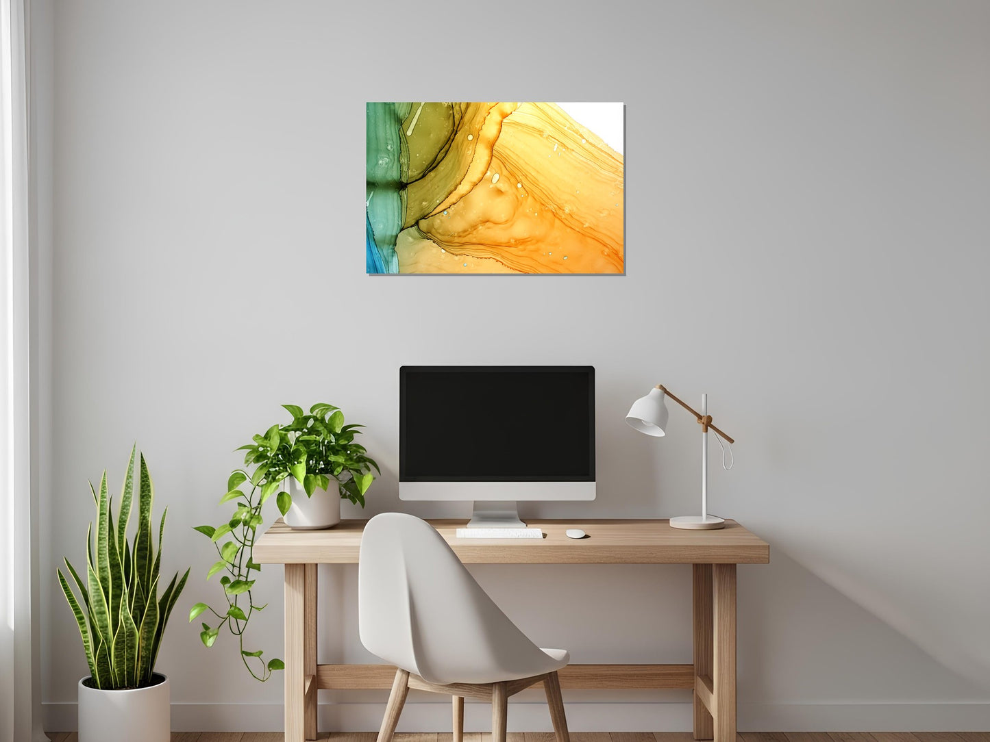 Cuadro metálico decorativo para interiores