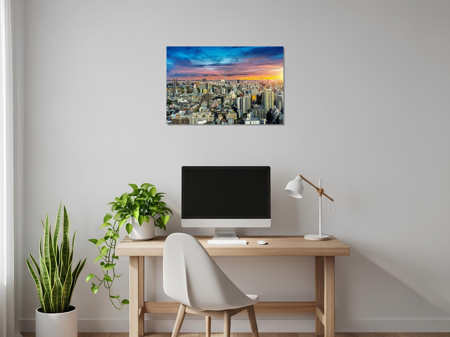 Cuadro metálico decorativo para interiores