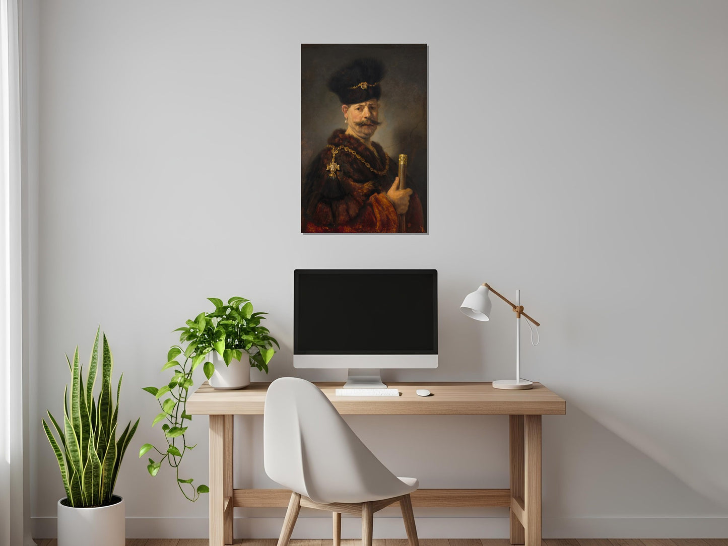 Cuadro metálico decorativo para interiores