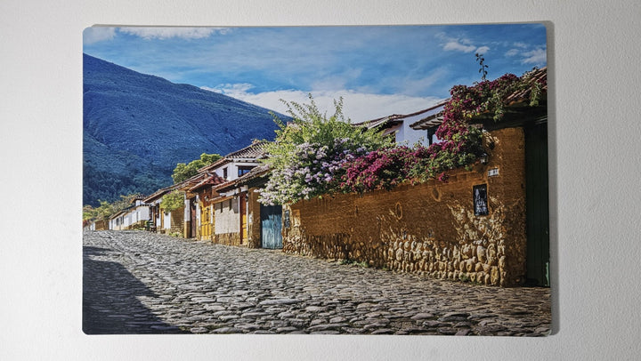 Cuadro metálico Villa de Leyva | Pixalumi