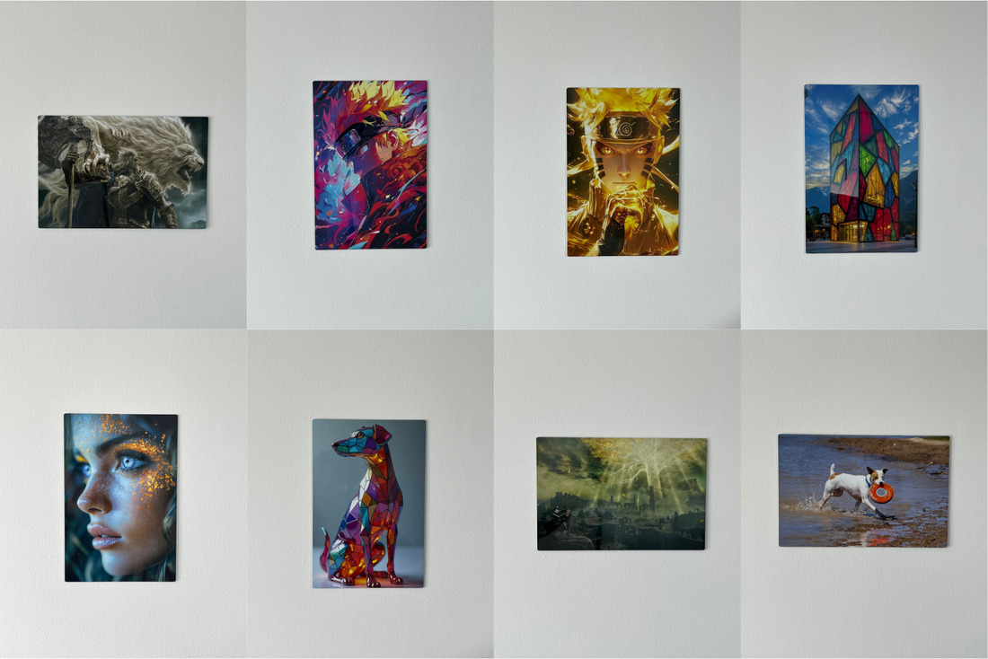 Posters metálicos - galería