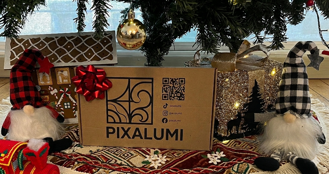 Cuadro personalizado en metal regalo de navidad