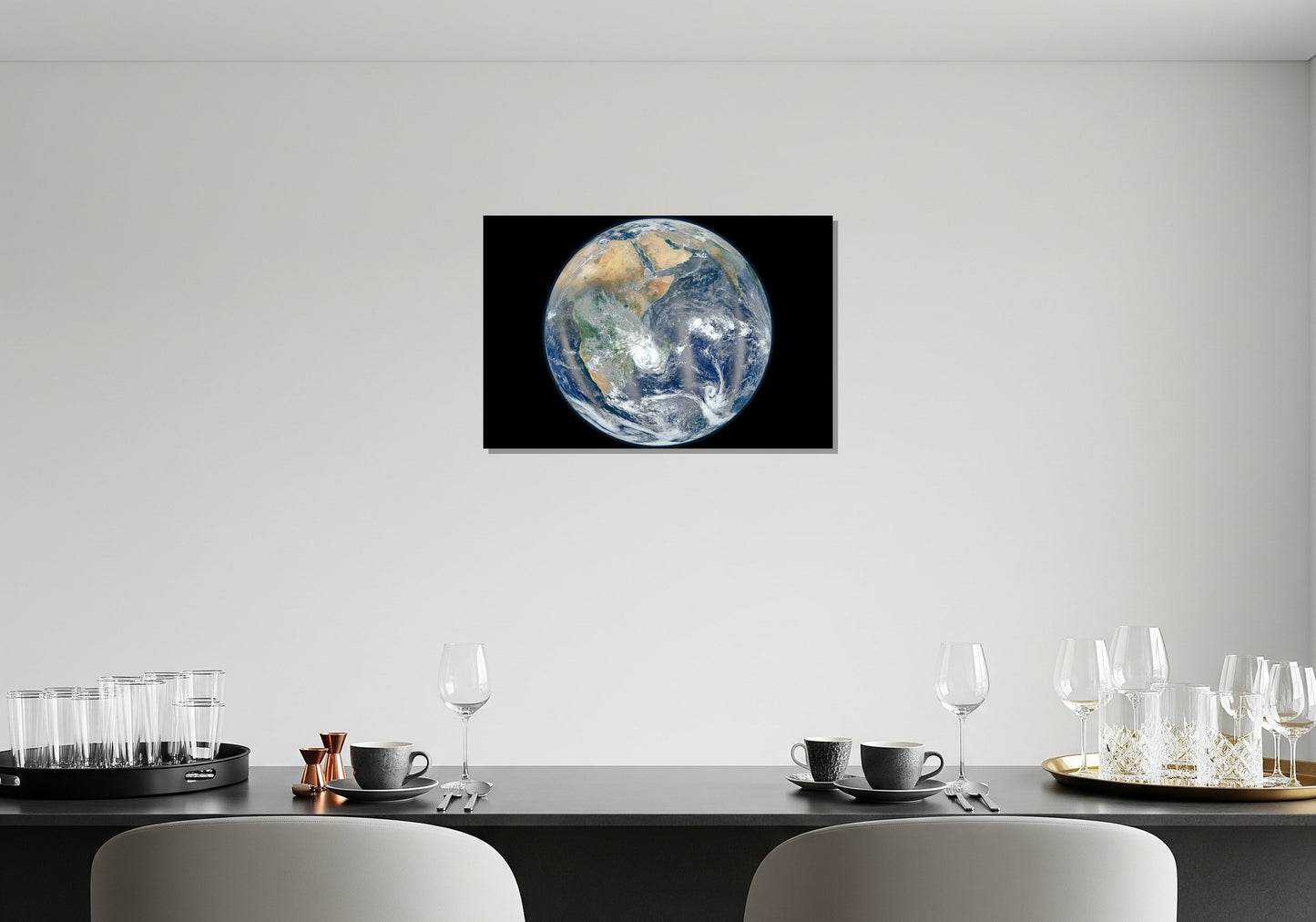 Cuadro metálico decorativo para interiores