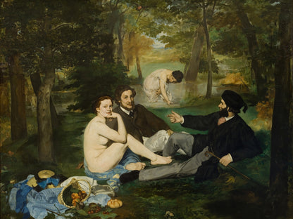 Almuerzo sobre la hierba - Édouard Manet