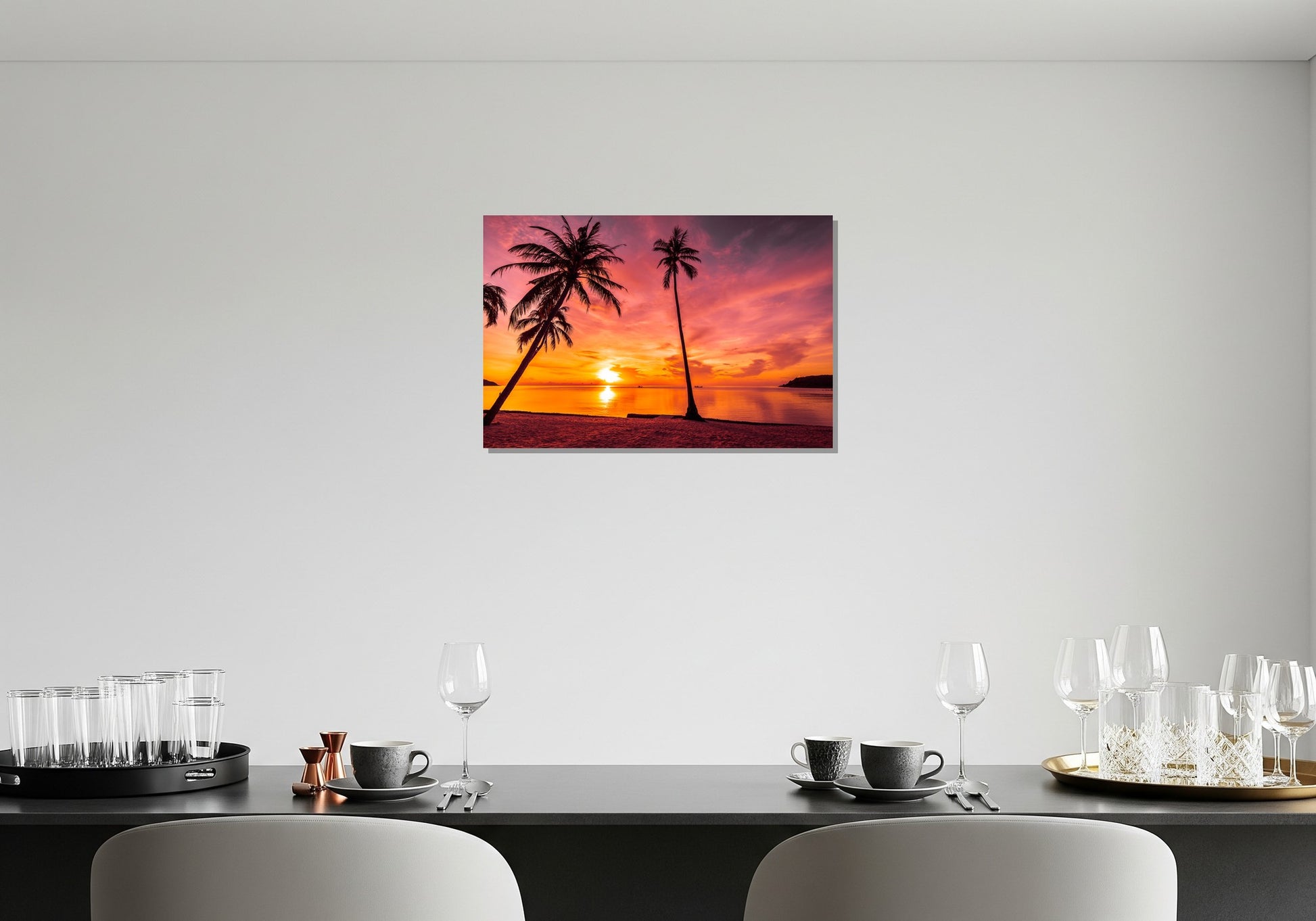 Cuadro metálico decorativo para interiores