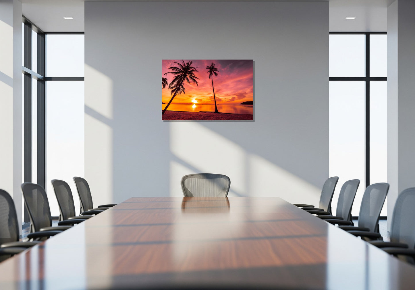 Cuadro metálico decorativo para interiores