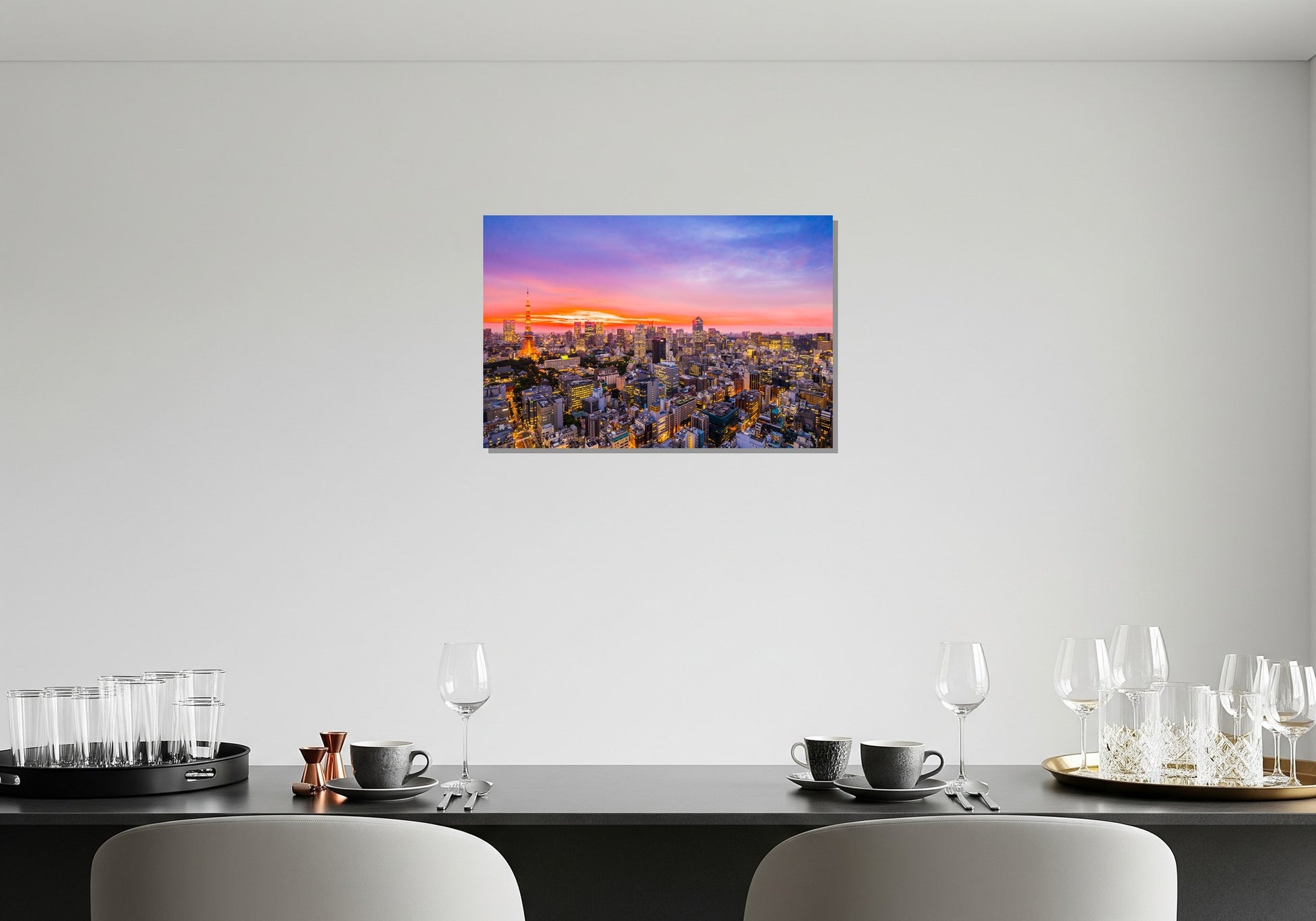 Cuadro metálico decorativo para interiores