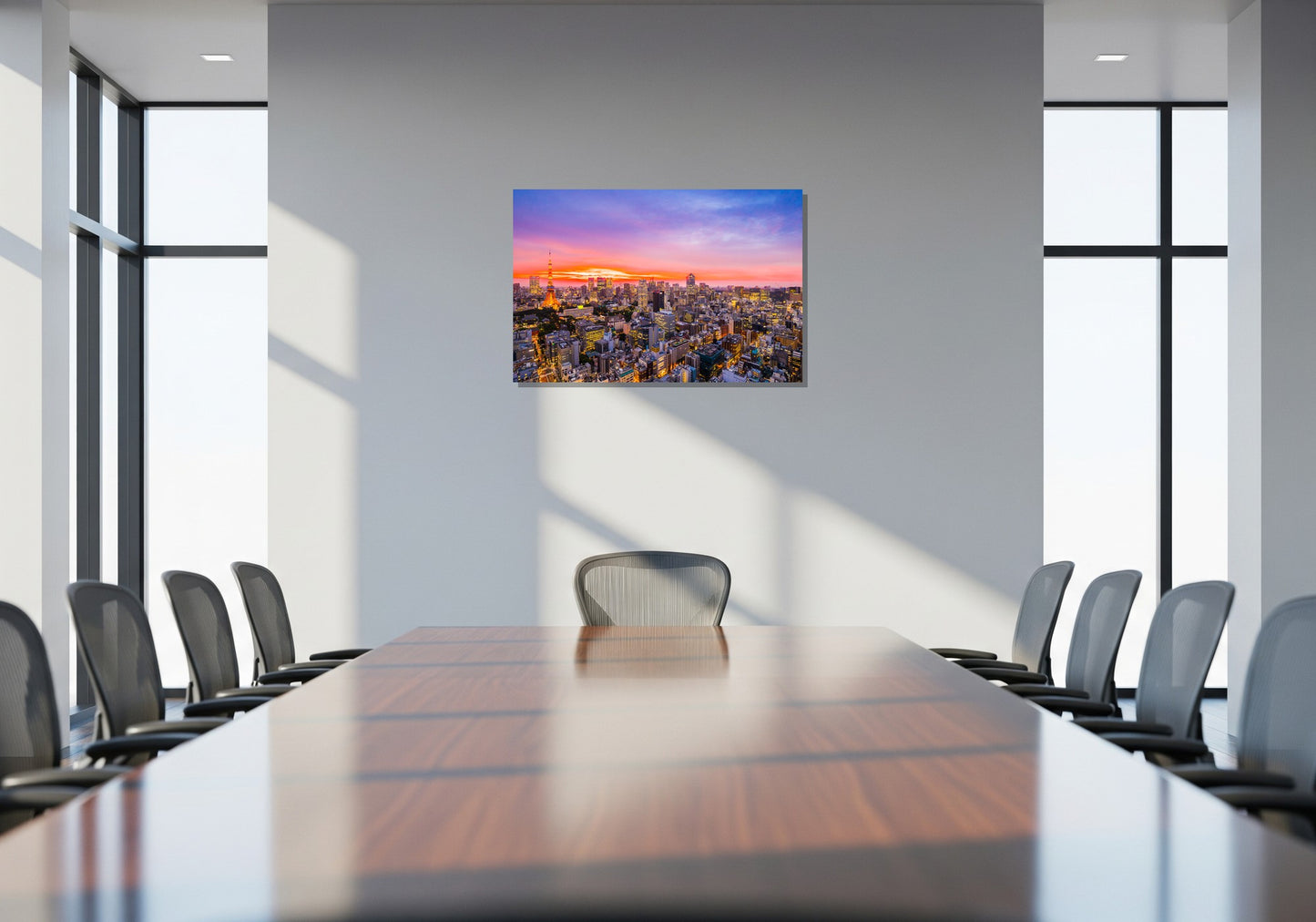 Cuadro metálico decorativo para interiores
