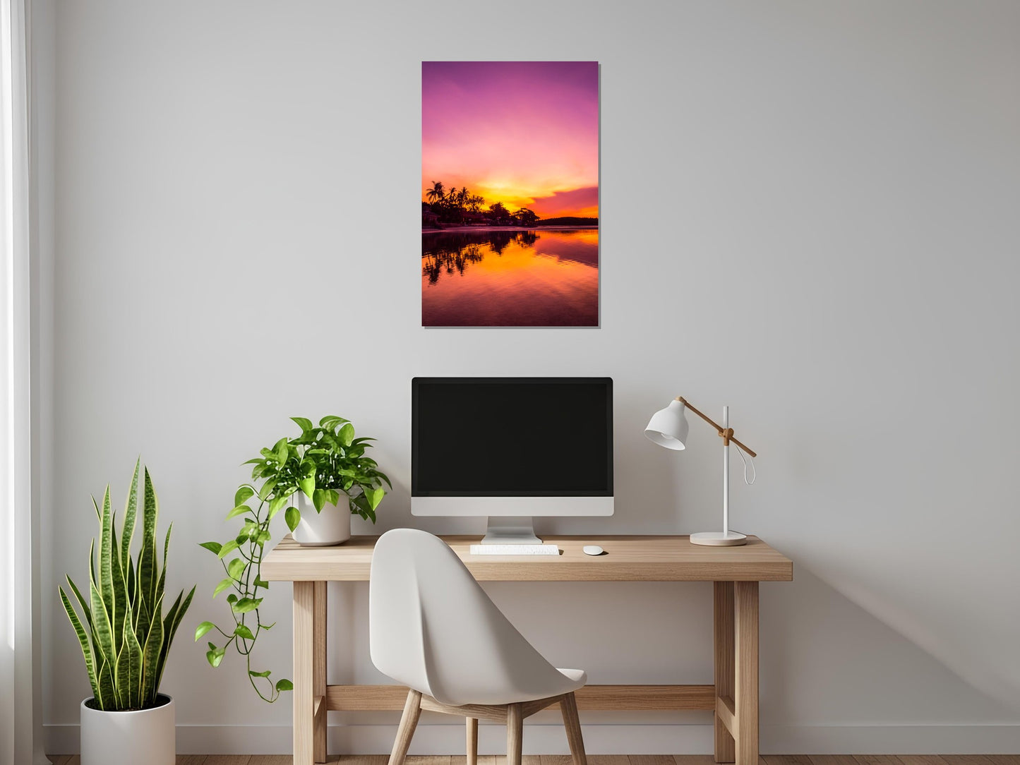 Cuadro metálico decorativo para interiores