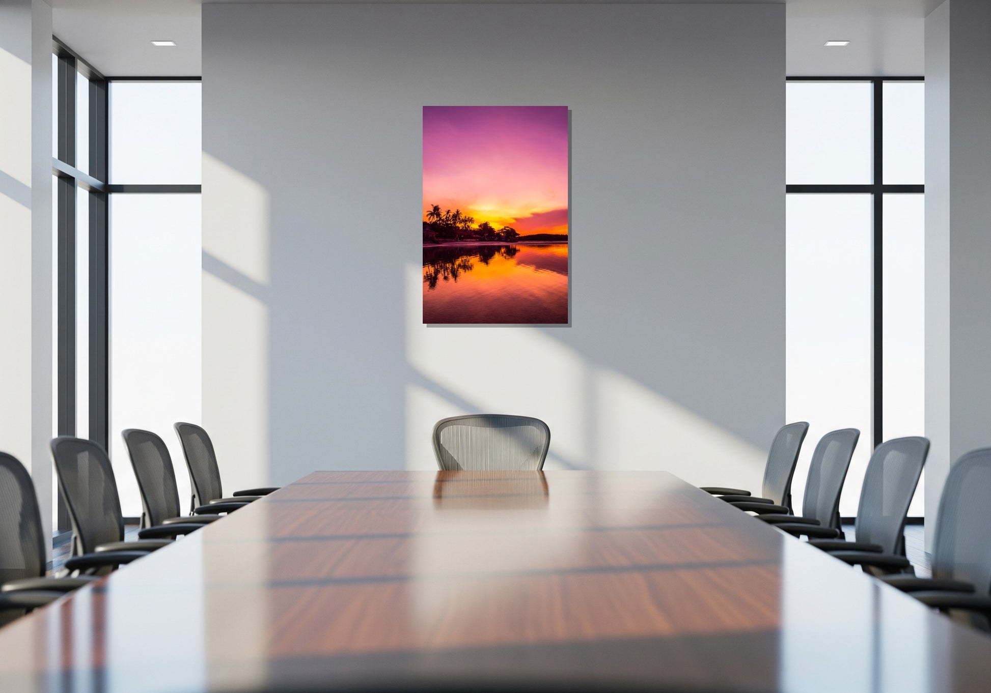 Cuadro metálico decorativo para interiores