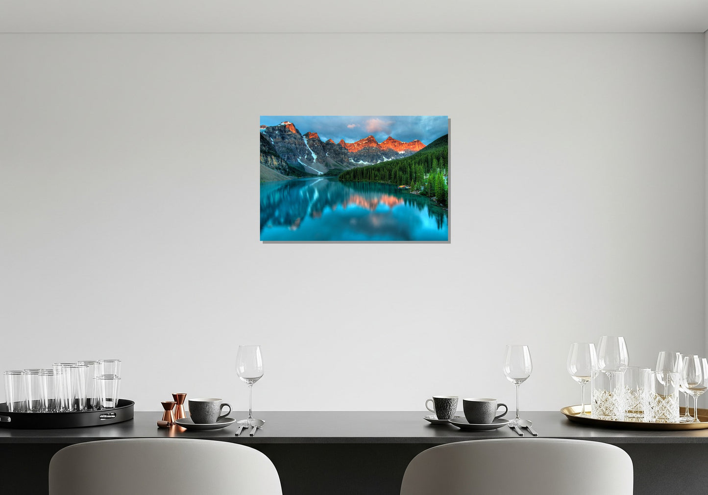 Cuadro metálico decorativo para interiores