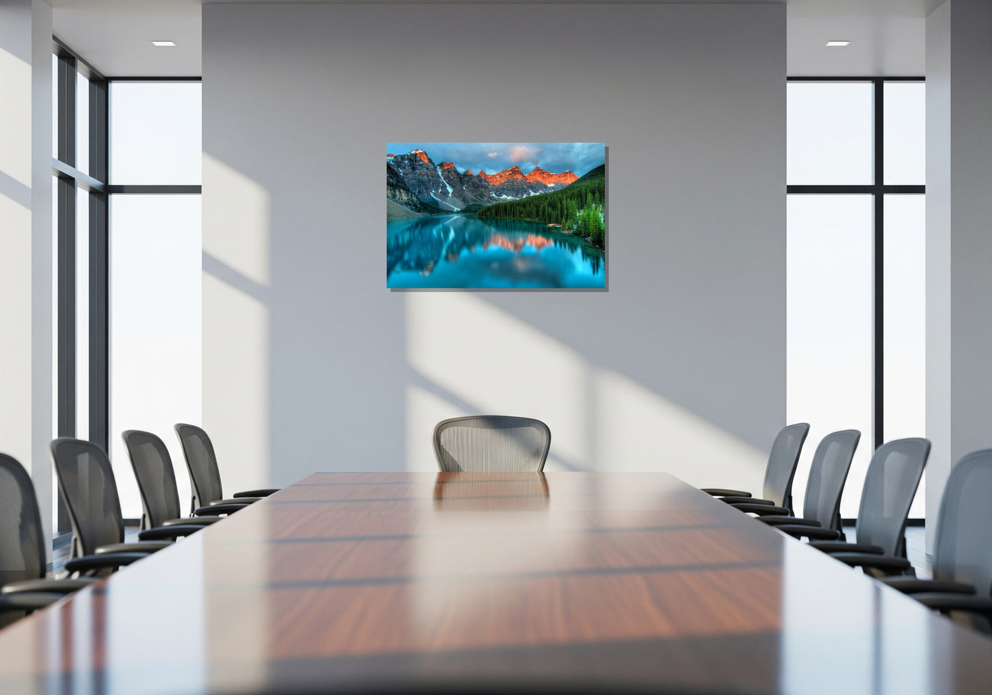 Cuadro metálico decorativo para interiores