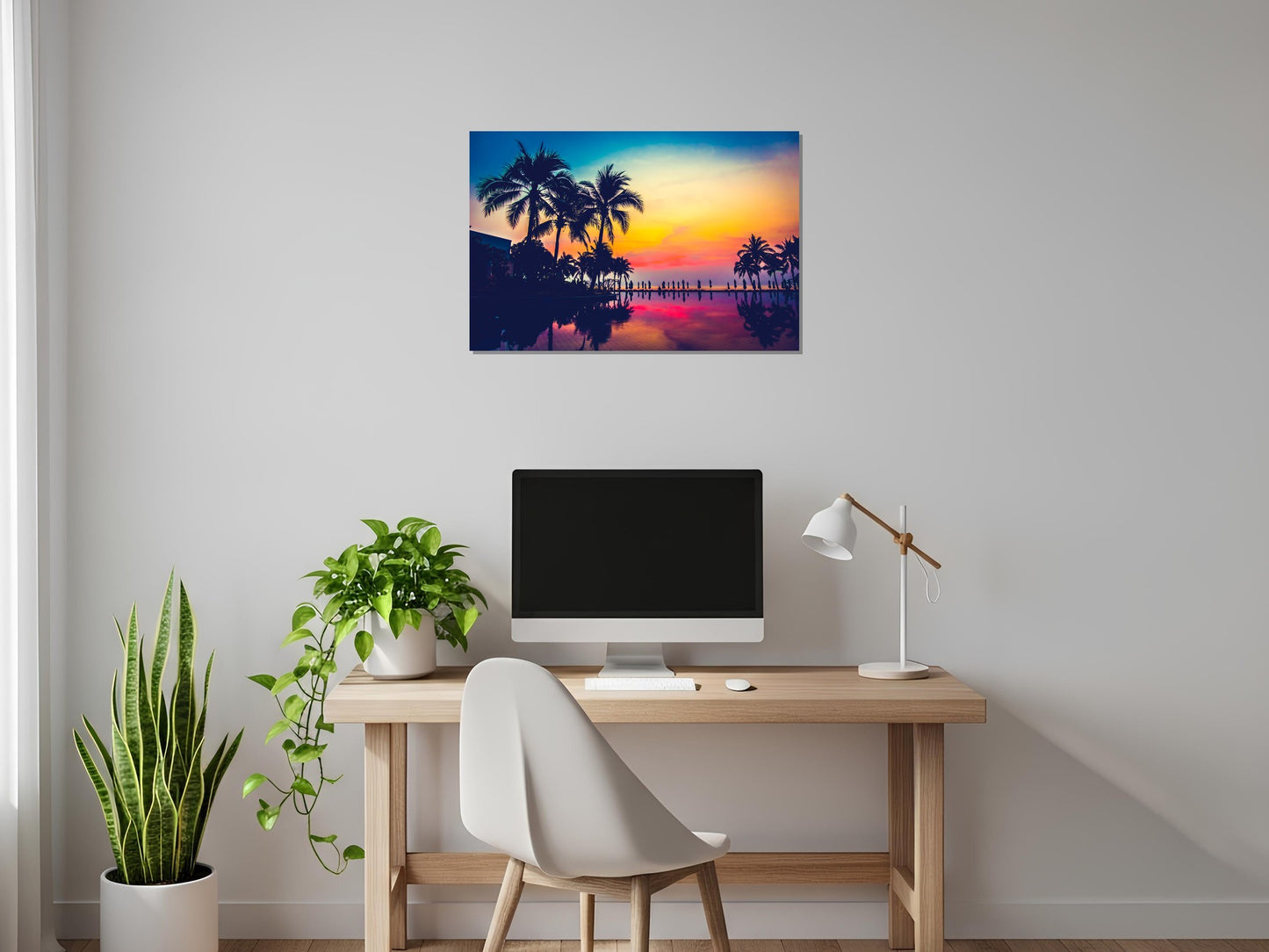 Cuadro metálico decorativo para interiores
