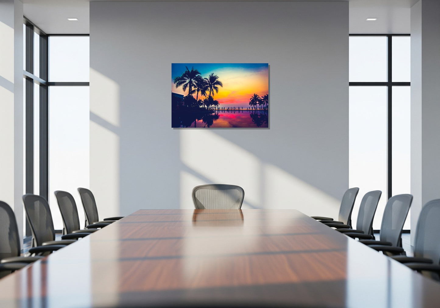 Cuadro metálico decorativo para interiores