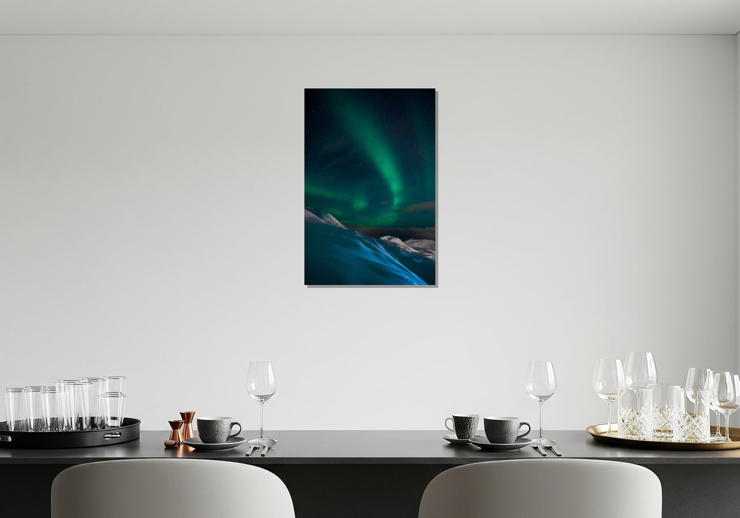 Cuadro metálico decorativo para interiores