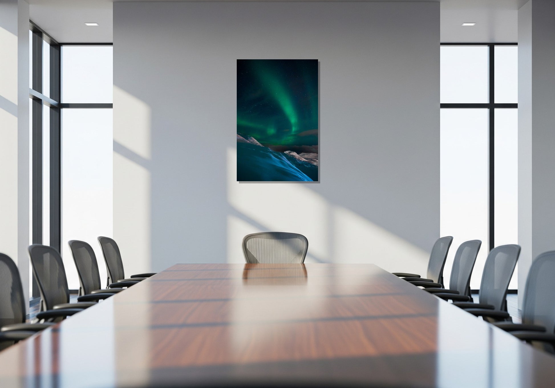 Cuadro metálico decorativo para interiores