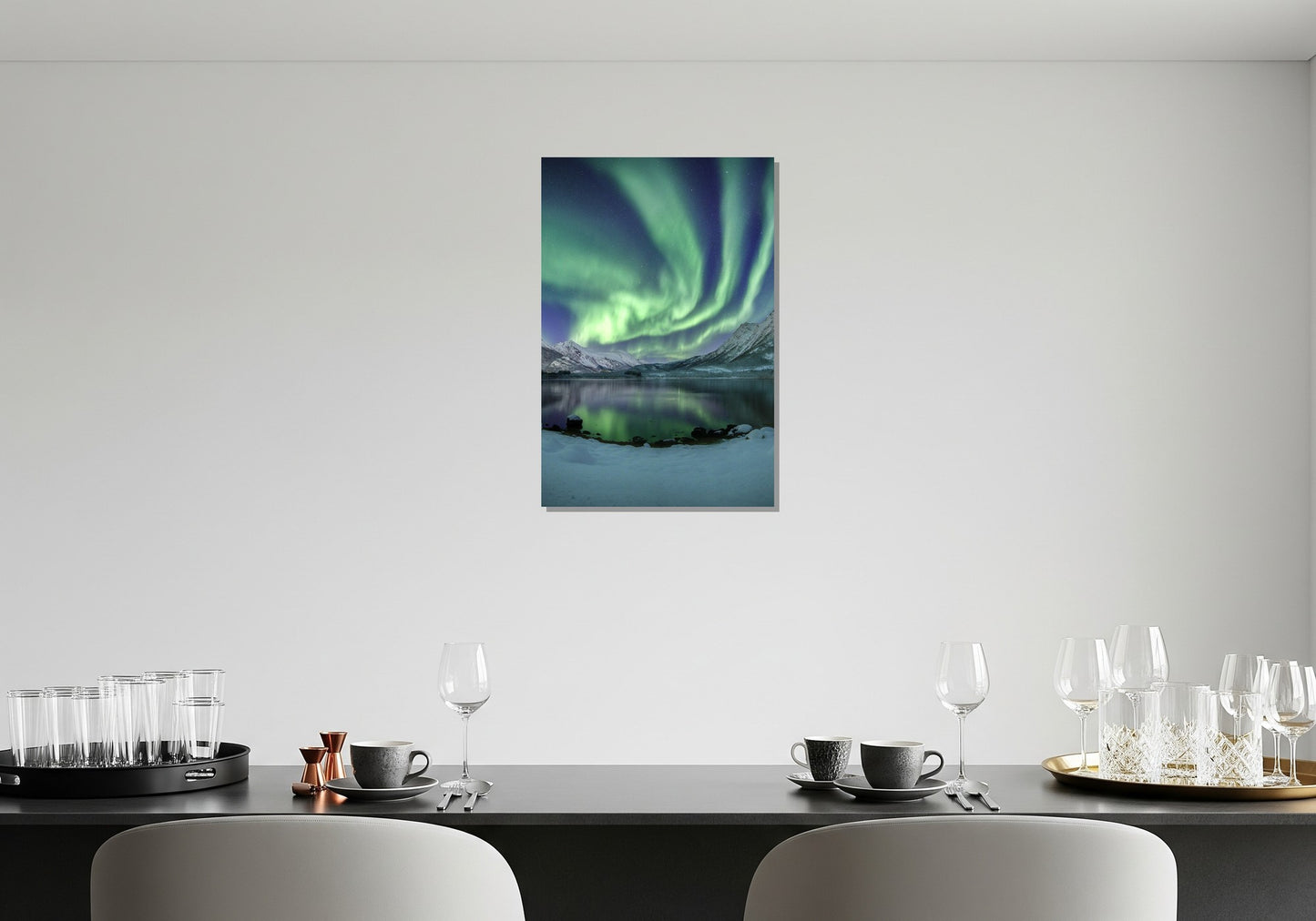 Cuadro metálico decorativo para interiores