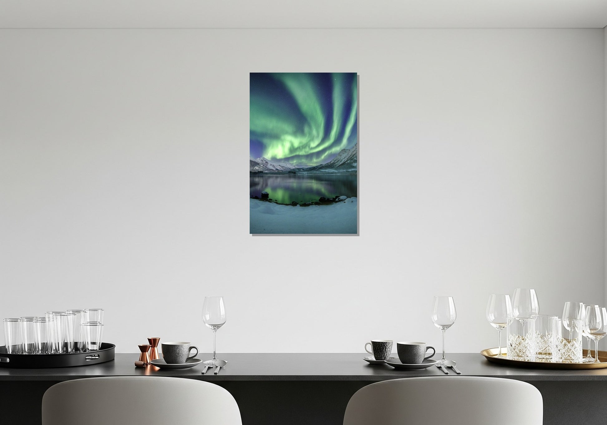 Cuadro metálico decorativo para interiores