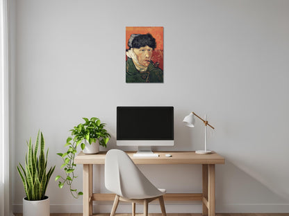 Autorretrato con oreja cortada - Vincent van Gogh