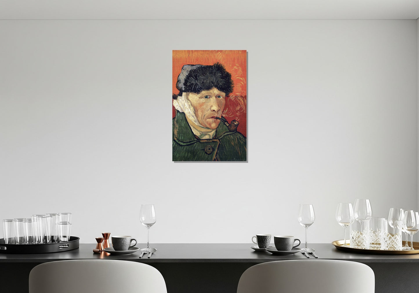 Autorretrato con oreja cortada - Vincent van Gogh