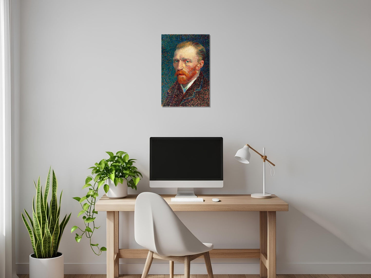 Autorretrato de Vincent van Gogh de 1889 - Vincent van Gogh