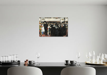 Baile de máscaras en la ópera - Edouard Manet