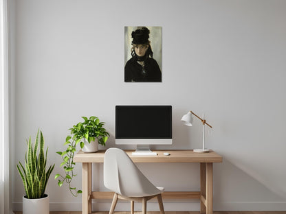 Berthe Morisot con un ramo de violetas - Edouard Manet