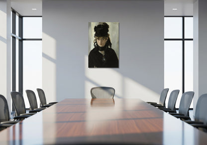 Berthe Morisot con un ramo de violetas - Edouard Manet