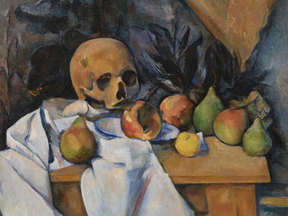Bodegón con calavera - Paul Cezanne