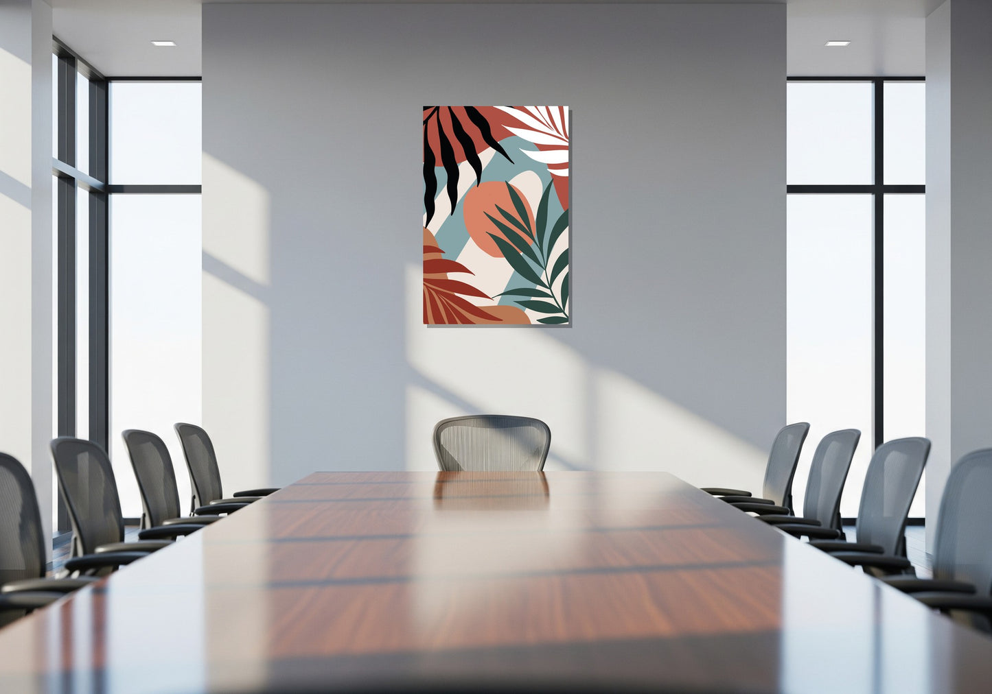 Cuadro metálico decorativo para interiores