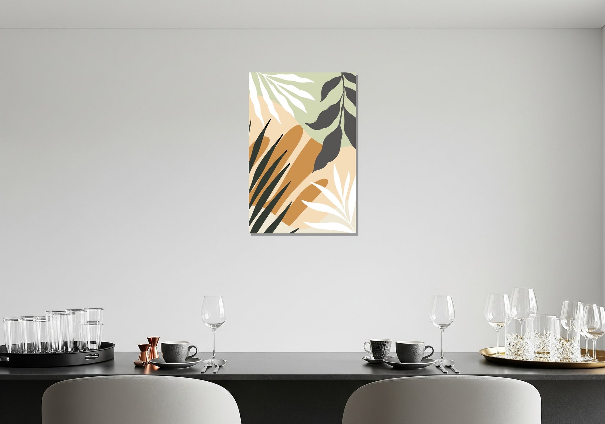 Cuadro metálico decorativo para interiores
