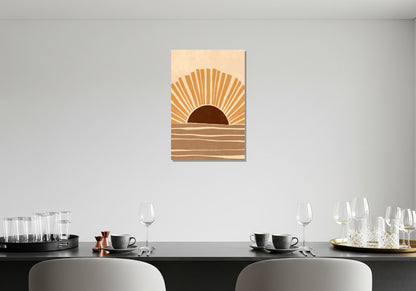 Cuadro metálico decorativo para interiores