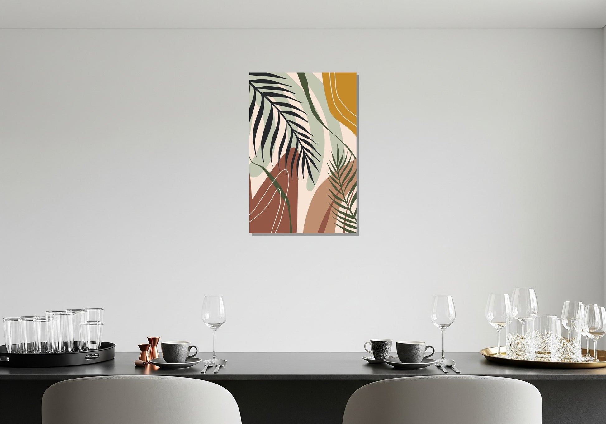 Cuadro metálico decorativo para interiores