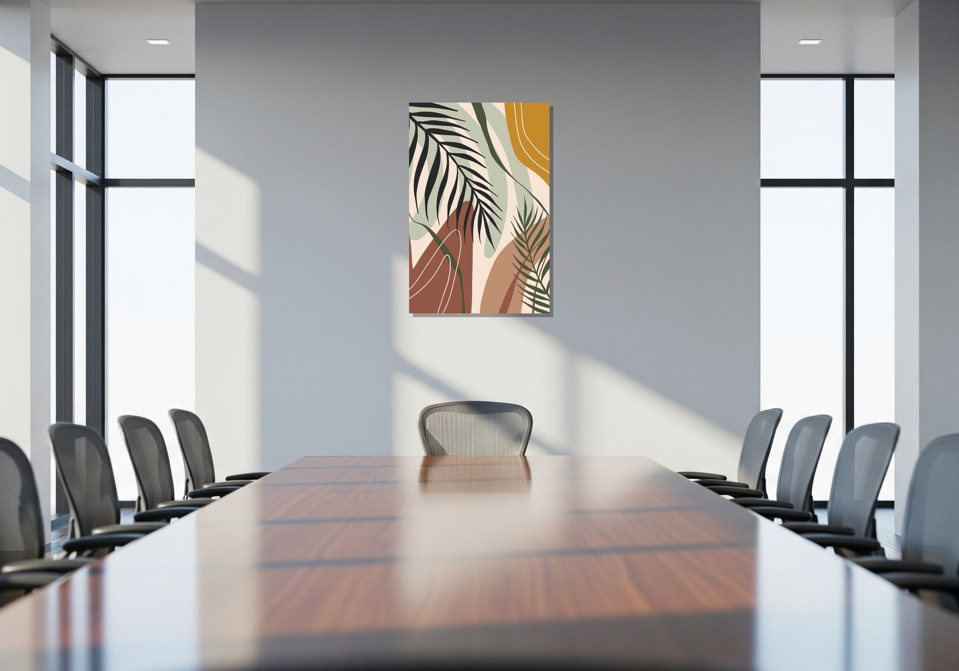 Cuadro metálico decorativo para interiores