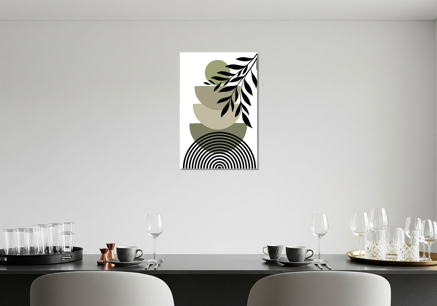 Cuadro metálico decorativo para interiores