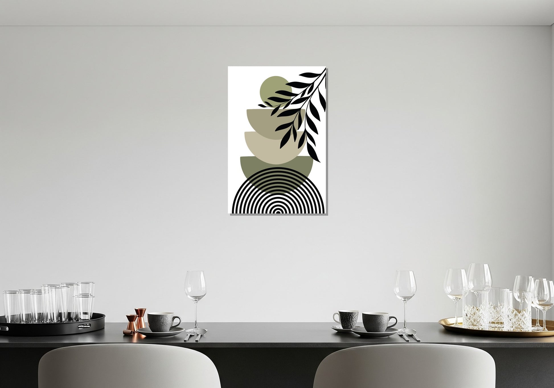 Cuadro metálico decorativo para interiores