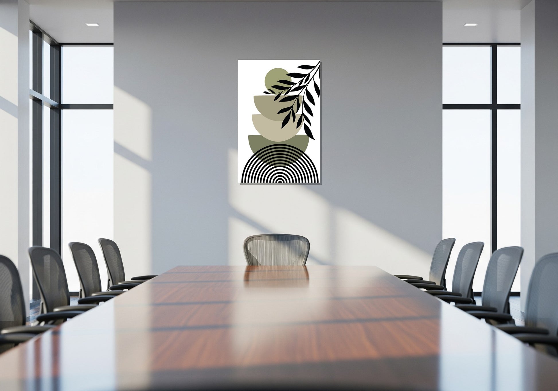 Cuadro metálico decorativo para interiores