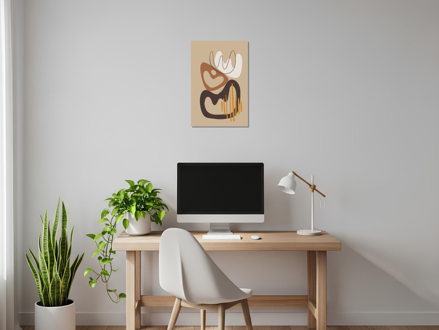 Cuadro metálico decorativo para interiores