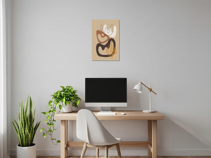 Cuadro metálico decorativo para interiores